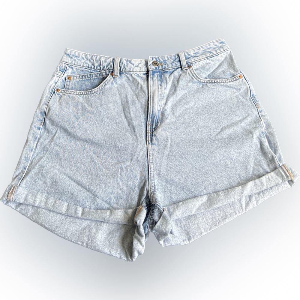 Primark Denim & Co High Waist cuffed Denim Shorts
